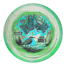 Prodigy 500 Spectrum Feedback driver disc, Kevin Jones 2026 Signature Series stamp, green and white disc