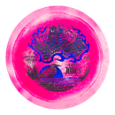 Prodigy 500 Spectrum Feedback driver disc, Kevin Jones 2026 Signature Series stamp, hot pink and light pink disc