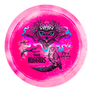 Prodigy 500 Spectrum FX-4 fairway driver disc, Noah Higgins 2026 Signature Series stamp, hot pink and light pink disc