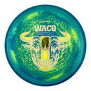 Prodigy 500 Spectrum Glimmer Waco midrange disc, dark blue and green yellow disc