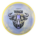 Prodigy 500 Spectrum Glimmer Waco midrange disc, light purple and yellow disc