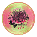 Prodigy 500 Spectrum M4 midrange disc, Matt Hammersten 2026 Signature Series stamp, pink and light green disc