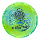 Prodigy 500 Spectrum PA-2 putt & approach disc, Manabu Kajiyama 2026 Signature Series stamp, light green and blue disc