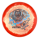 Prodigy 500 Spectrum PA-5 putt & approach disc, Will Schusterick 2026 Signature Series stamp, light orange and red disc