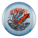 Prodigy 500 Ultra Soft PA-1 putt & approach disc, Tidal Tyrant stamp, light blue disc