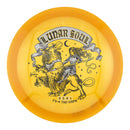 Prodigy 750 Color Glow FX-4 fairway driver disc, Lunar Soul stamp, orange disc