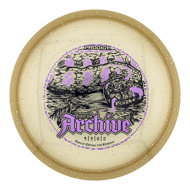 Prodigy 750 Glimmer Archive midrange disc, Serpentium stamp, light brown disc