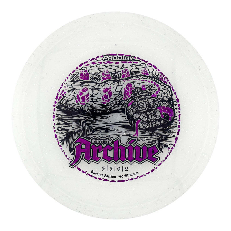 Prodigy 750 Glimmer Archive midrange disc, Serpentium stamp, white disc