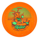 Prodigy 750 Glimmer M5 midrange disc, Lifeline stamp, orange disc