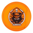 Prodigy 750 Glimmer MX-2 midrange disc, Admiral stamp, orange disc