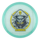 Prodigy 750 Glimmer MX-2 midrange disc, Admiral stamp, turquoise disc