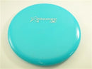 Prodigy 750 M3 midrange disc, Prodigy X Out Bar Stamp stamp, turquoise disc