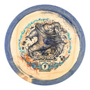 Prodigy 750 Spectrum D3 driver disc, Luke Humphries 2025 Signature Series stamp, light yellow and blue disc