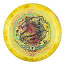 Prodigy 750 Spectrum D3 driver disc, Luke Humphries 2025 Signature Series stamp, light yellow and yellow disc