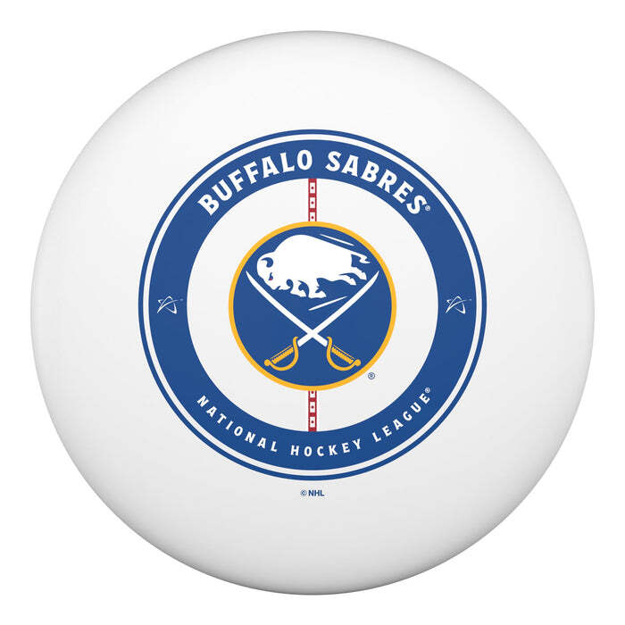 Prodigy ACE Line BaseGrip M Model S midrange disc, NHL Collection Home Ice "Buffalo Sabres" stamp, white disc