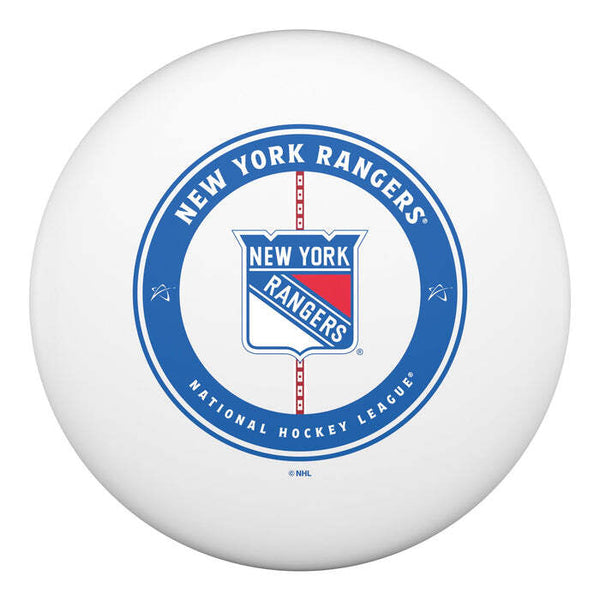 Prodigy Ace Line BaseGrip M Model S midrange disc, NHL Collection Home Ice "New York Ranger" stamp, white disc