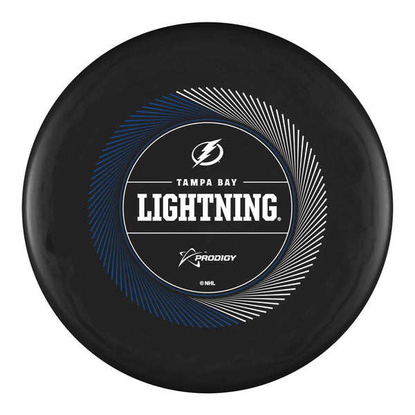 Prodigy ACE Line BaseGrip M Model S midrange disc, NHL Spin-O-Rama "Tampa Bay Lightning" stamp, black disc