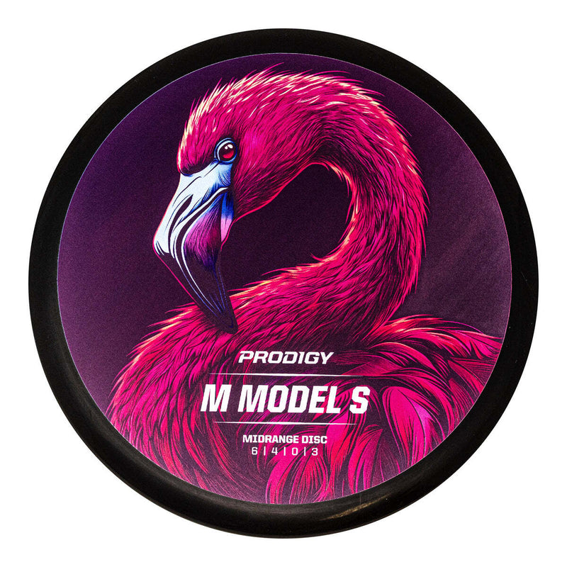 Prodigy ACE Line BaseGrip M Model S midrange disc, Retroflight Series stamp, black disc