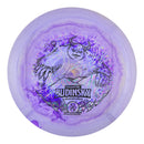 Prodigy AIR Spectrum D2 driver disc, Chantel Budinsky 2025 Signature Series stamp, light purple and purple disc