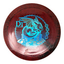 Prodigy ReBlend D1 driver disc, Dragon's Hoard stamp, dark red disc
