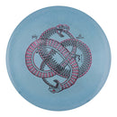 Prodigy ReBlend F3 fairway driver disc, Devourer stamp, blue disc