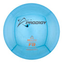 Prodigy ReBlend F9 fairway driver disc, light blue disc