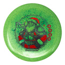 Prodigy ReBlend PA-3 putt & approach disc, Battle Santa stamp, green disc