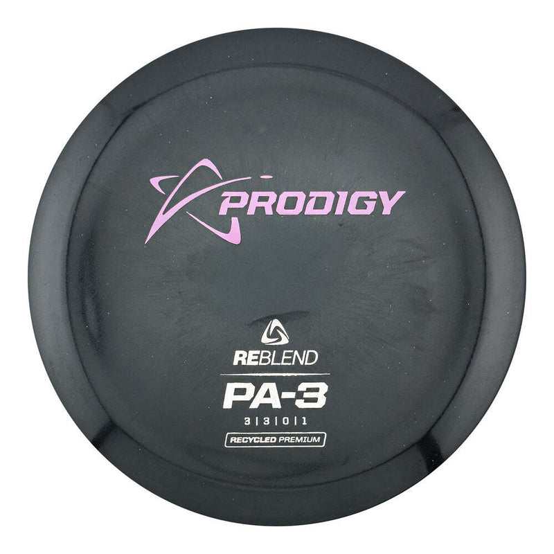Prodigy ReBlend PA-3 putt & approach disc, black disc