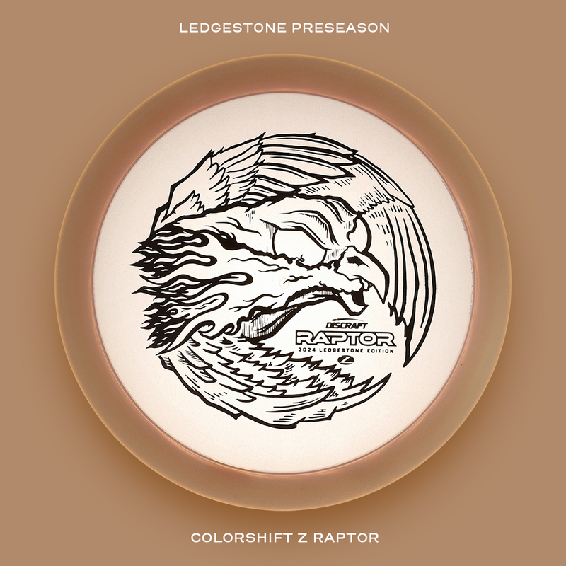 Discraft Colorshift Z Raptor - 2024 Ledgestone Edition