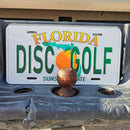 Florida Novelty Metal License Plate Tag "DISC GOLF"