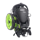 Rovic RV1D 2.0 Disc Golf Cart - Charcoal & Lime