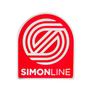 MVP Simon Line Logo Enamel Pin