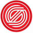 Simon Line Icon Logo Hook and Loop PVC Patch for disc golf bags, hats, and ZÜCA MOLLE panels – Red.
