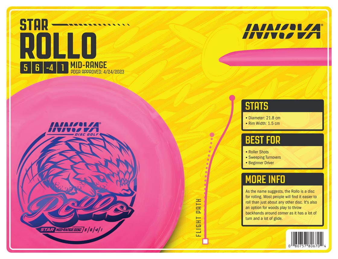 Innova Star Rollo | Midrange 5/6/-4/1 | Local Route