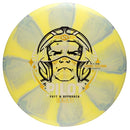 Streamline Cosmic Electron Firm Pilot putt & approach disc, light blue and dark yellow disc