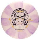 Streamline Cosmic Electron Firm Pilot putt & approach disc, light purple and light orange disc