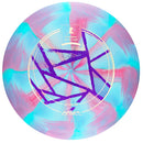Streamline Cosmic Neutron Shift driver disc, 2026 St. Jude Fundraiser stamp, red and blue disc