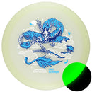 Streamline Eclipse Ascend fairway driver disc, Eagle McMahon 2026 Halloween Team Series stamp, blue disc