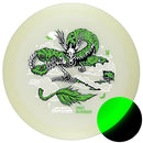 Streamline Eclipse Ascend fairway driver disc, Eagle McMahon 2026 Halloween Team Series stamp, green disc