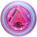 Streamline Neutron Engine driver disc, dark pink and light blue disc