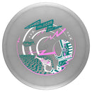 Streamline Plasma Echo midrange disc, GYROpalooza 2025 "Space Invader" stamp, gray disc