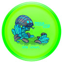 Streamline Proton Soft Range putt & approach disc, 2025 Champions Cup "Entomo Unicus" stamp, green disc