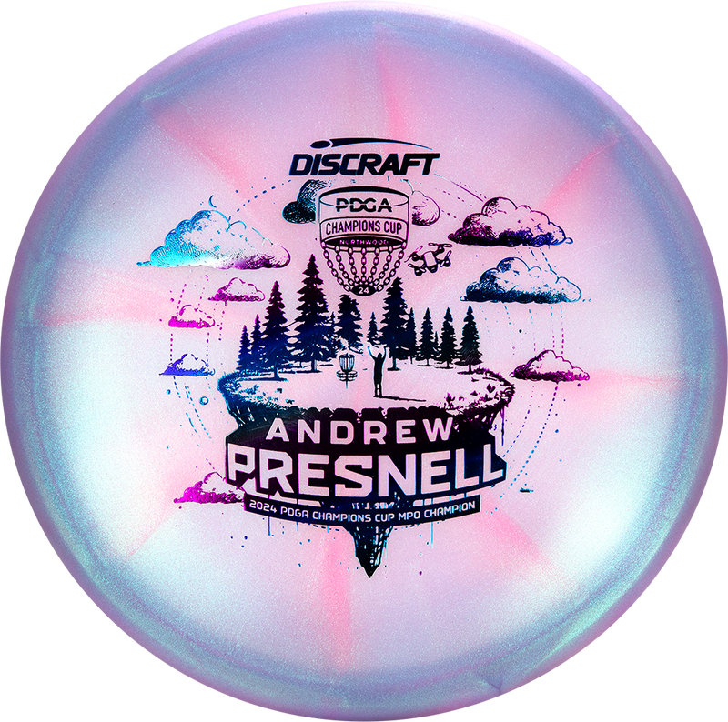 Discraft Z Swirl Colorshift Drone - Andrew Presnell 2024 Champions Cup Champion