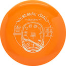Westside Discs Tournament Destiny driver disc, orange disc