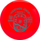 Westside Discs Tournament Destiny driver disc, red disc