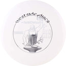 Westside Discs Tournament Northman driver disc, white disc