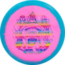 Westside Discs Tournament Orbit Sampo driver disc, Kalevala Celebration stamp, pink disc with turquoise rim