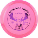 Westside Discs VIP Air Stag fairway driver disc, pink disc