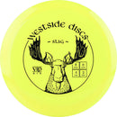 Westside Discs VIP Air Stag fairway driver disc, yellow disc