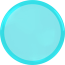 Westside Discs VIP Harp putt & approach disc, Blank (no top stamp) stamp, blue disc